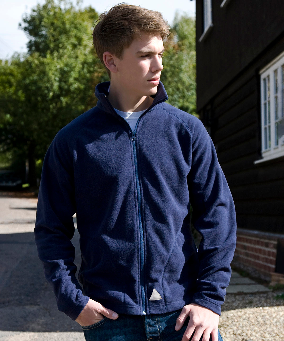 Core junior microfleece jacket | black