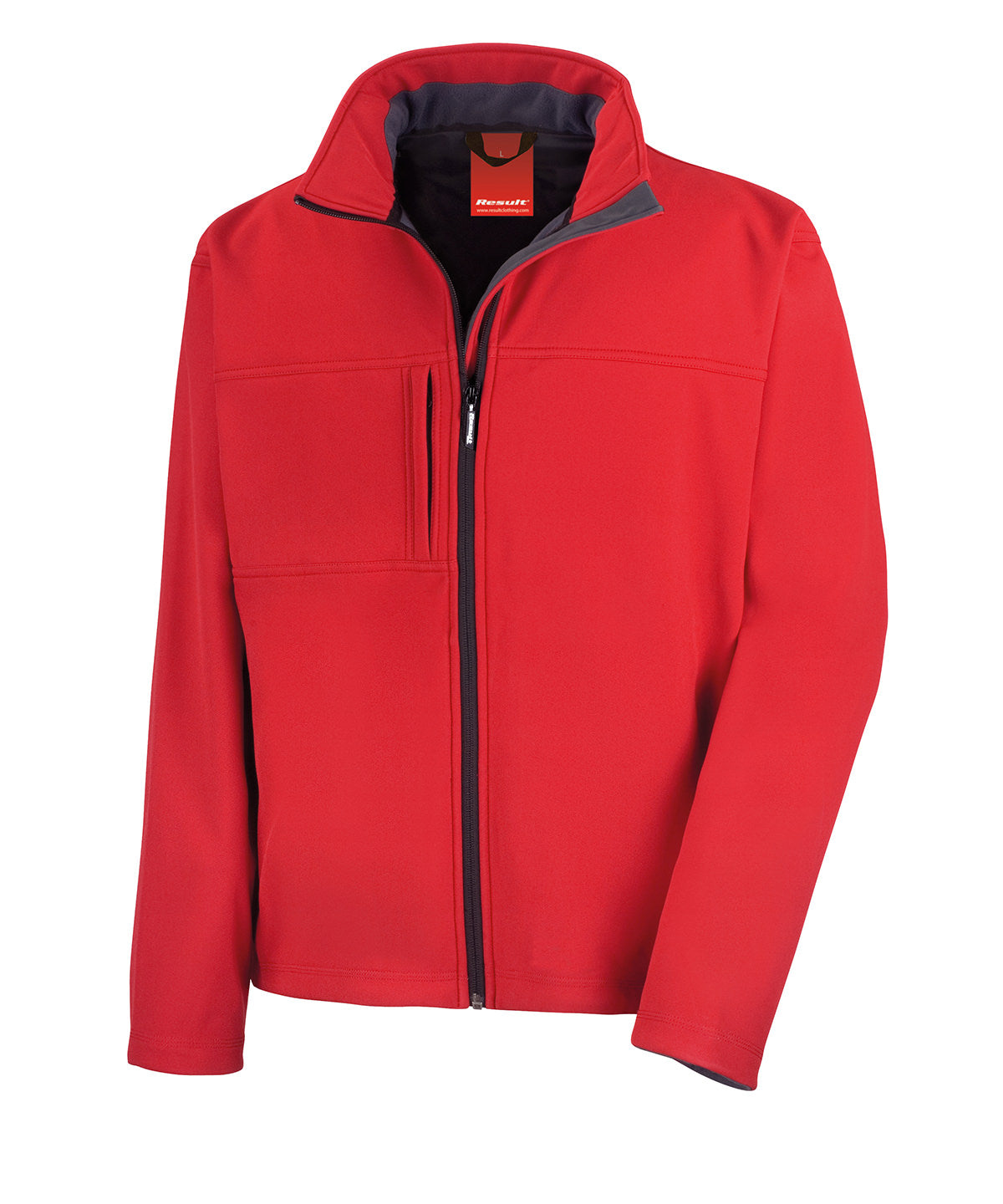 Classic softshell jacket | red