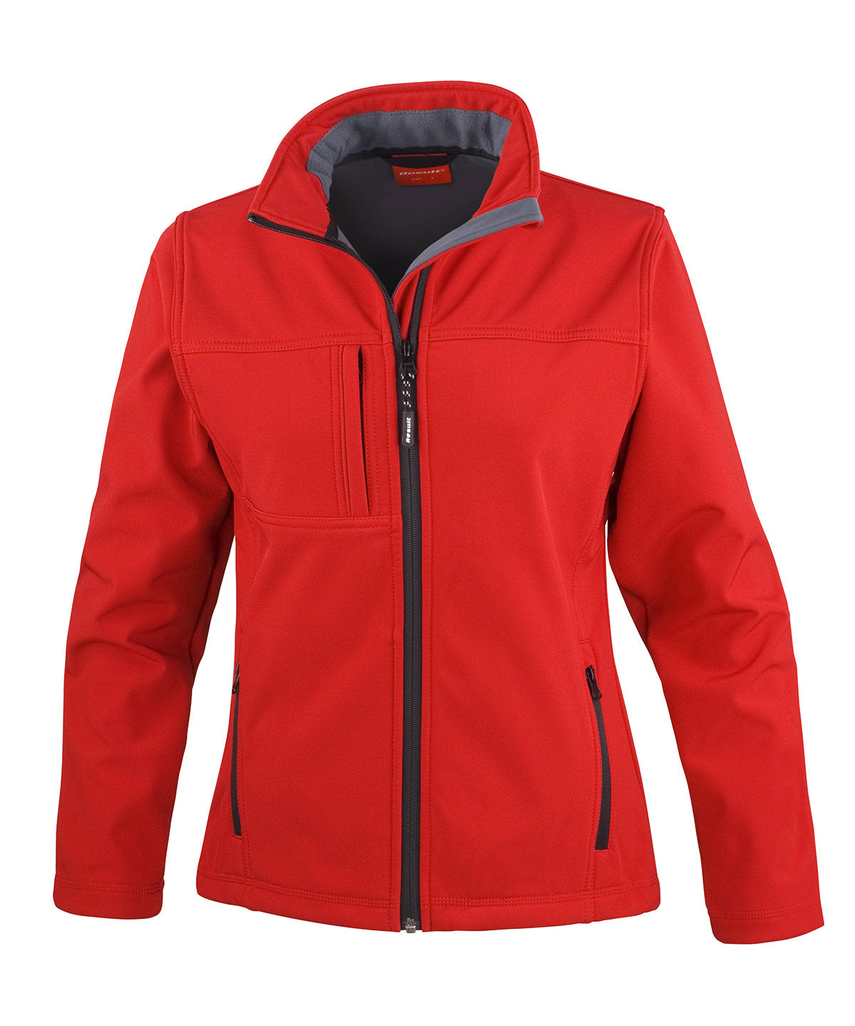 Womens classic softshell jacket | red