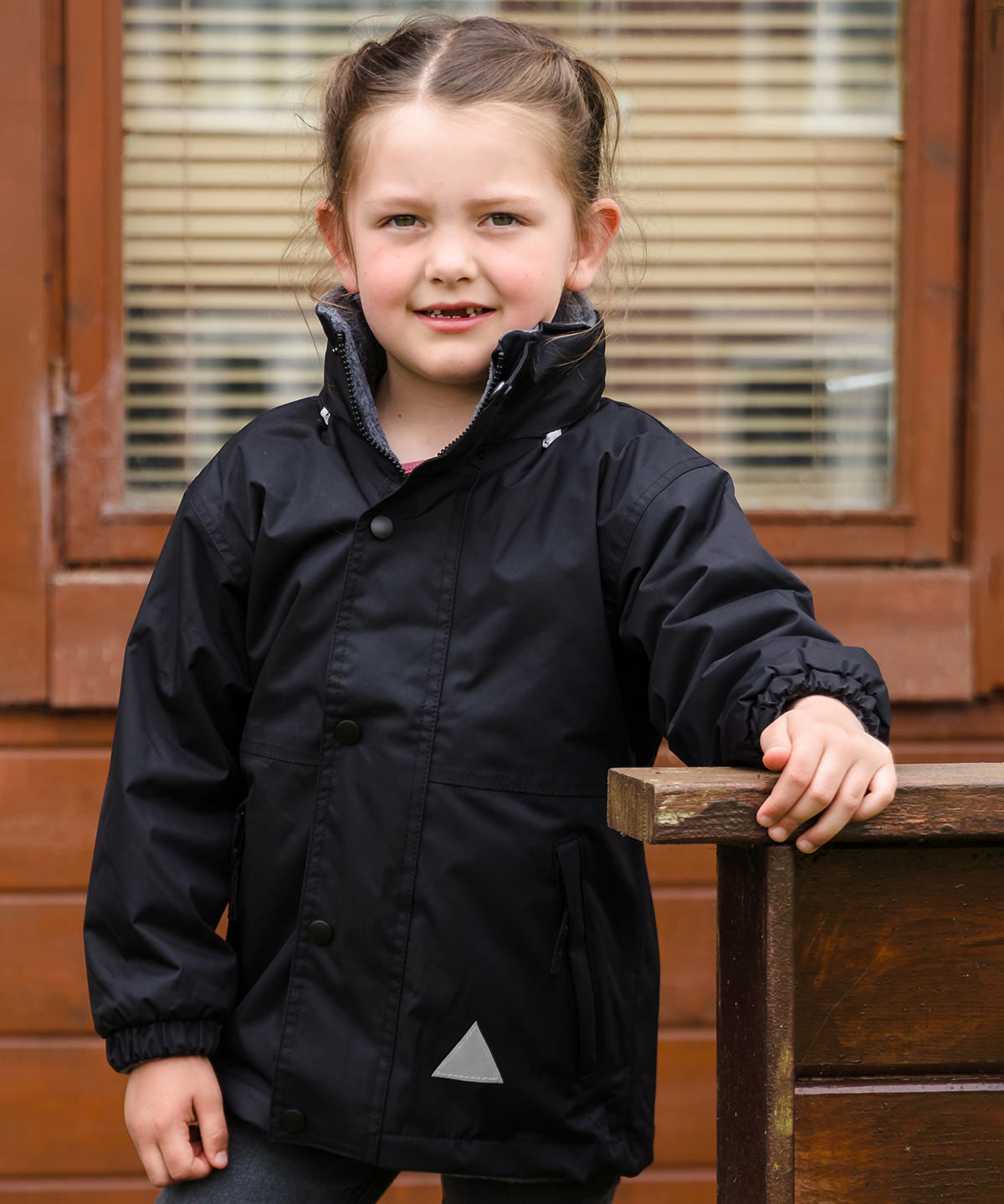 Junior/youth reversible StormDri 4000 jacket | brown/brown