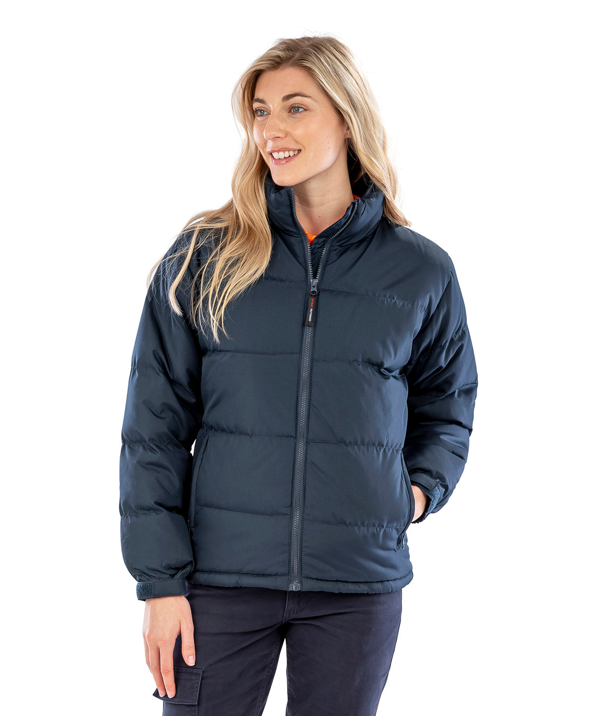 Womens Holkham down-feel jacket | black