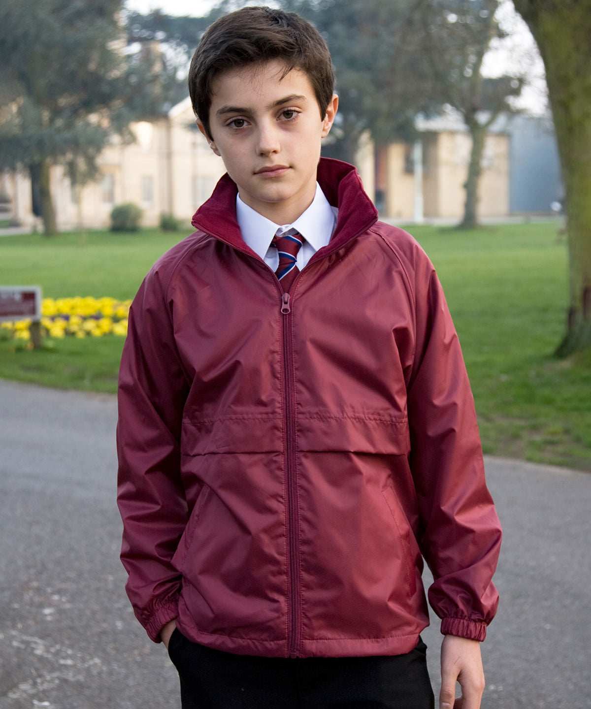 Core junior microfleece lined jacket | black