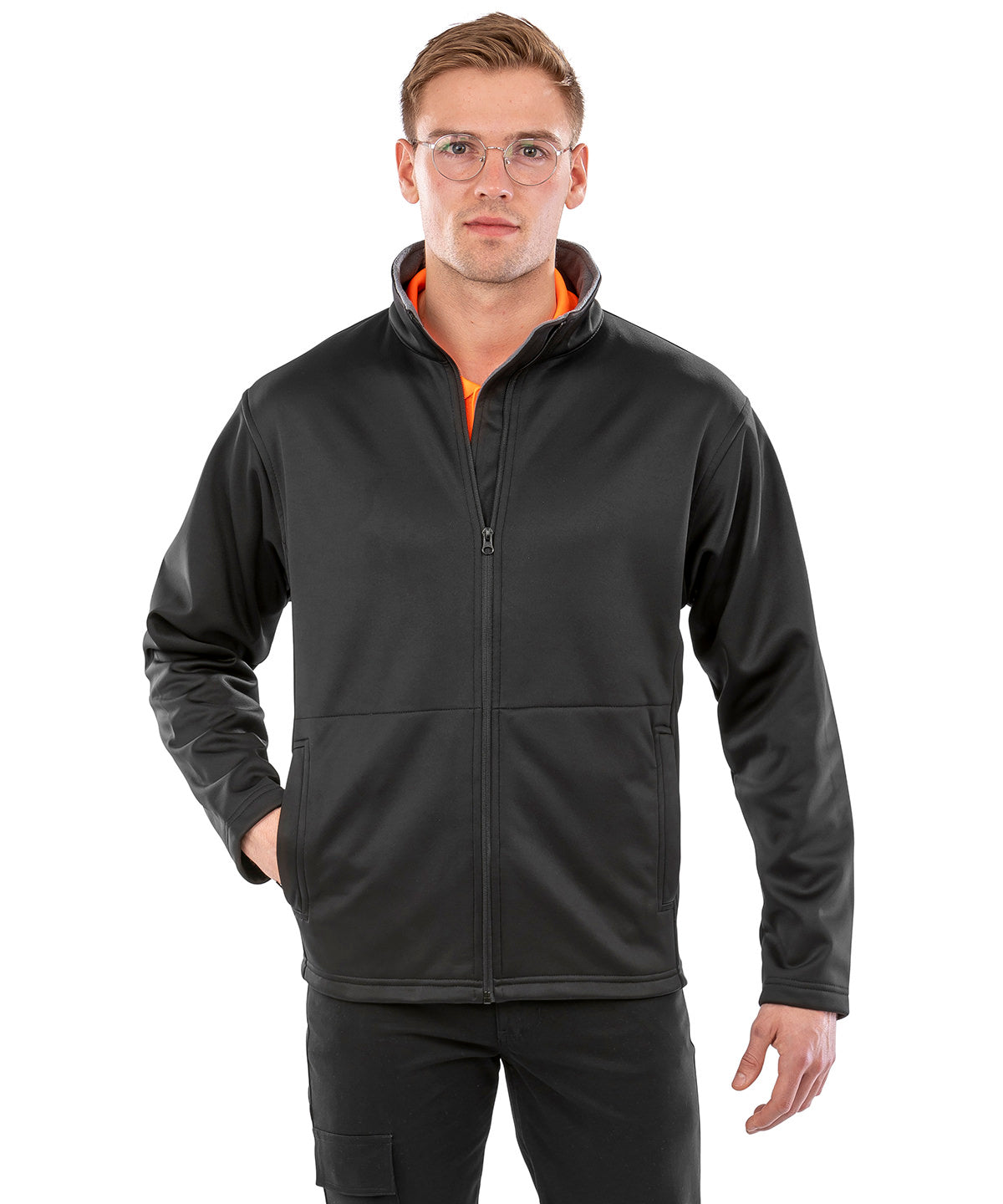 Core softshell jacket | black