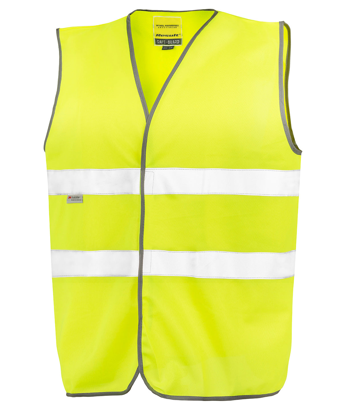 Motorist safety vest | fluorescent yellow