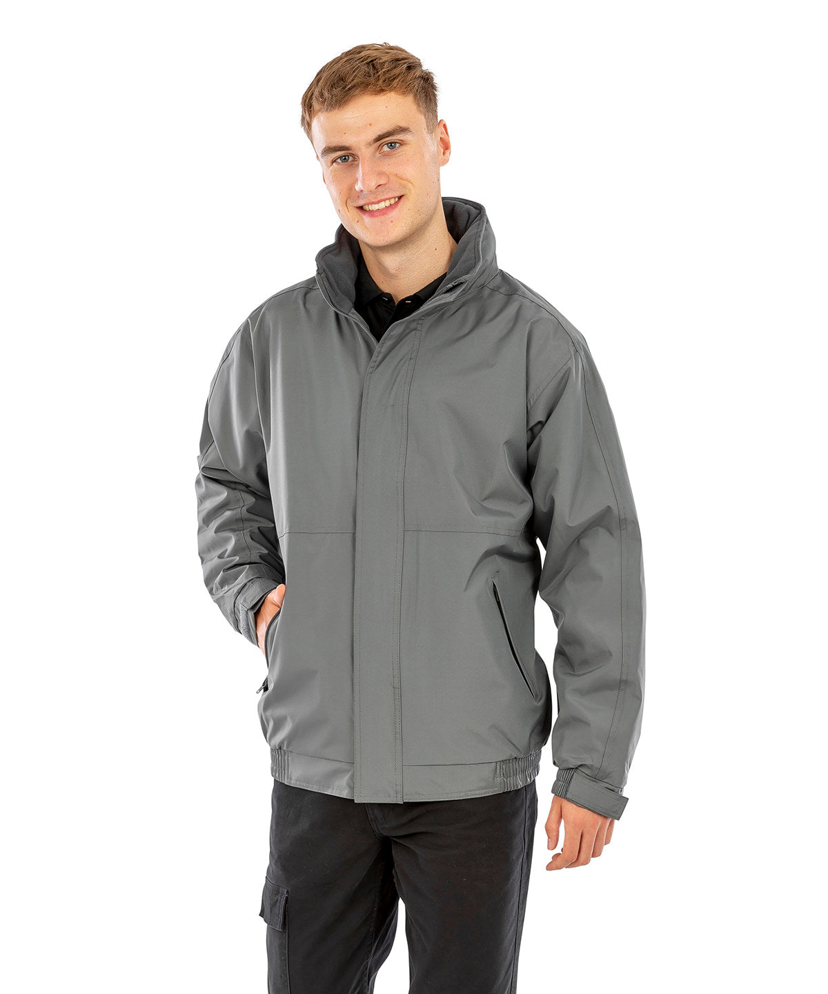 Core channel jacket | black