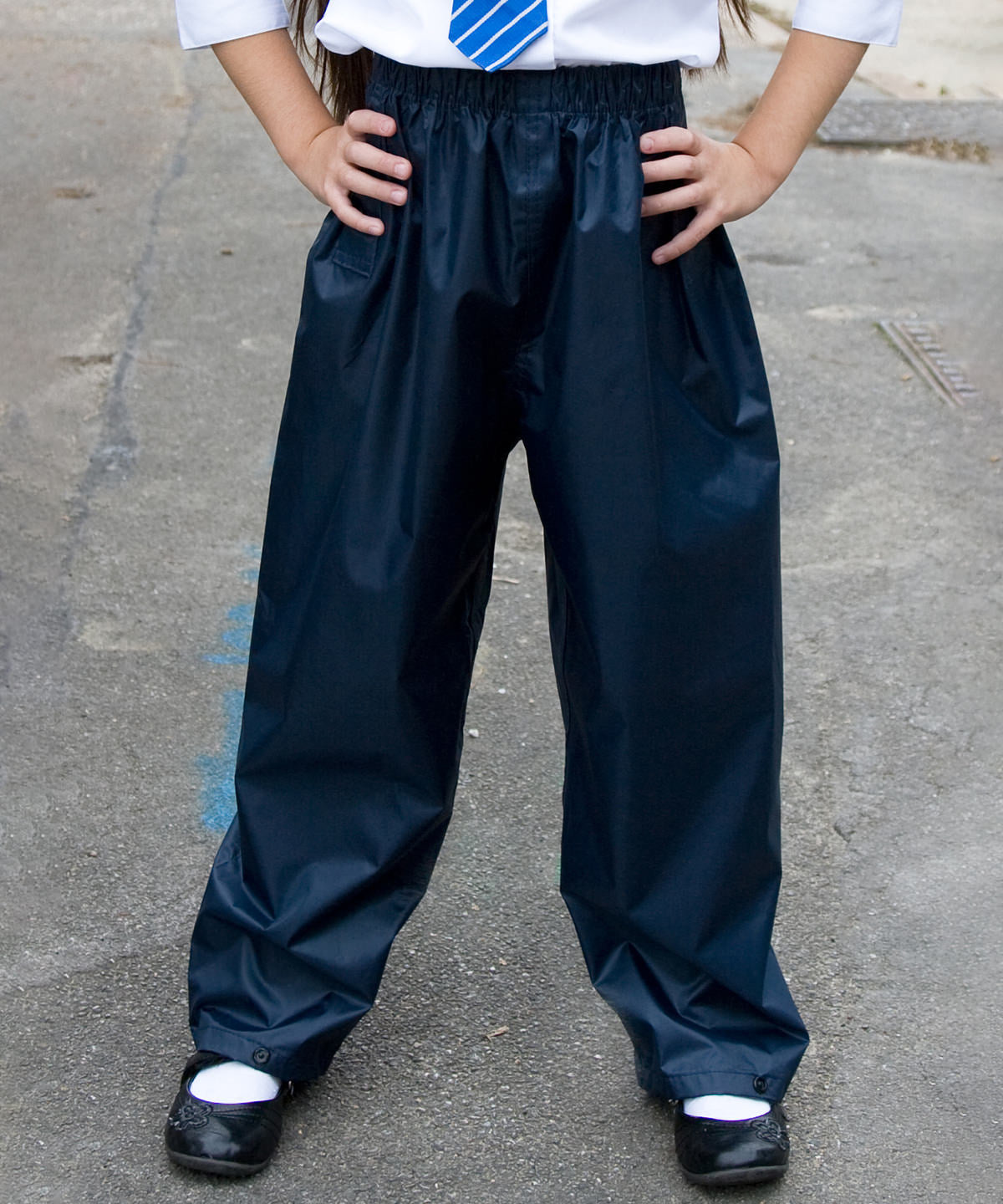 Core junior rain trousers | black