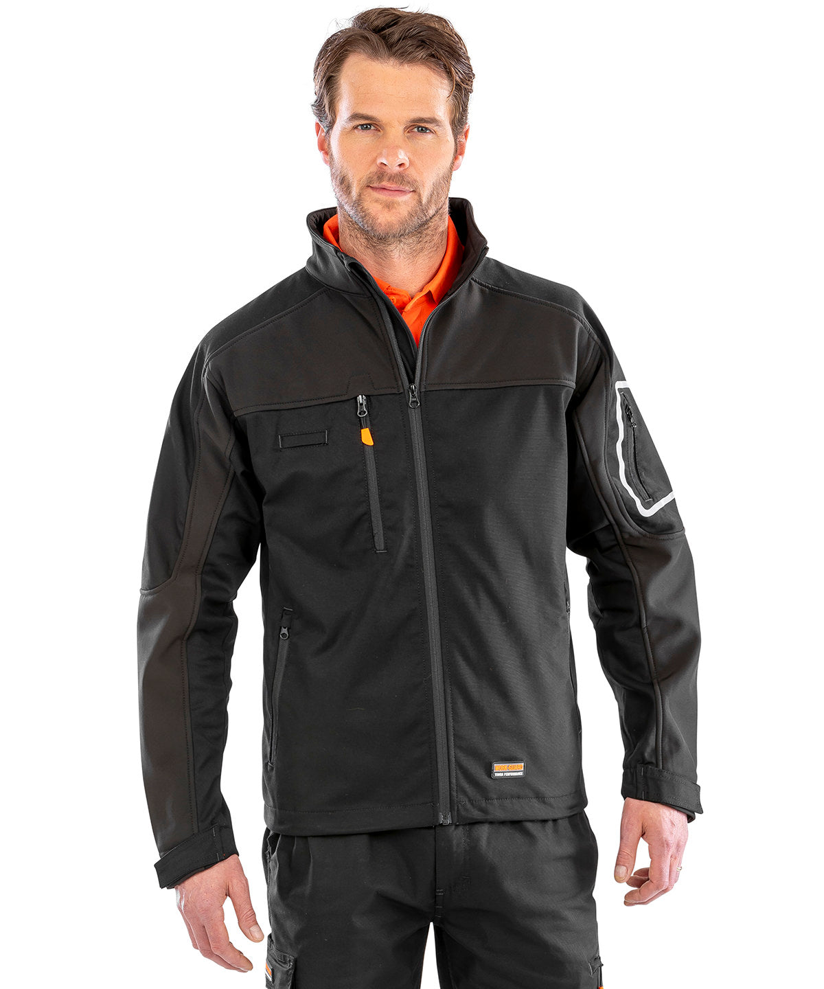Work-Guard Sabre stretch jacket | black