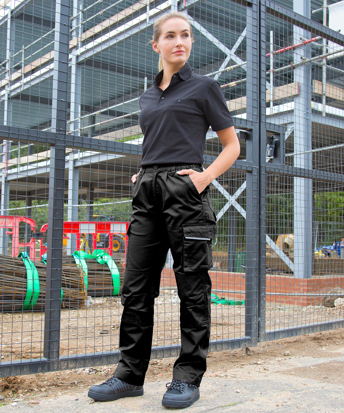 Womens action trousers | black