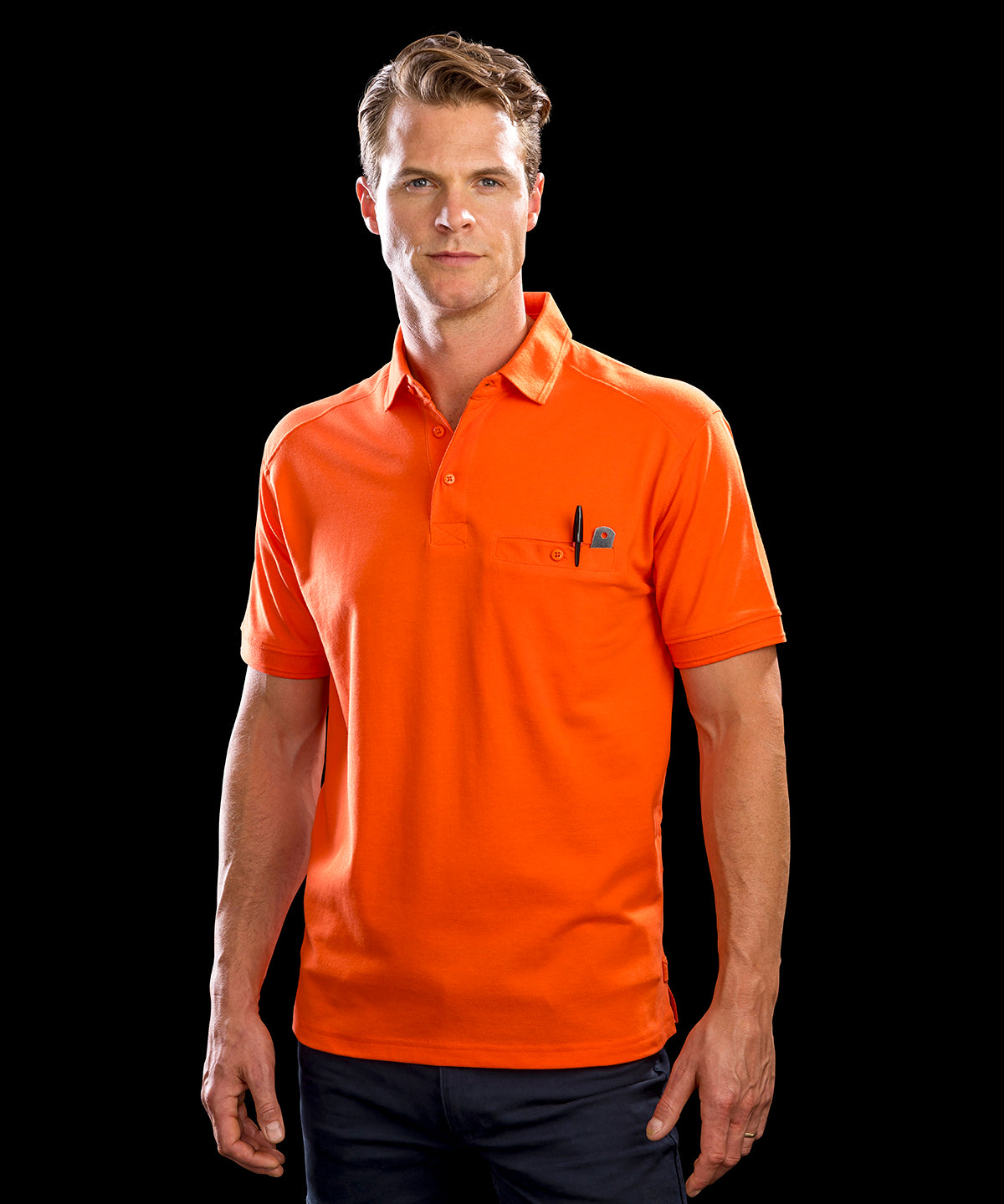 Work-Guard Apex pocket polo shirt | royal