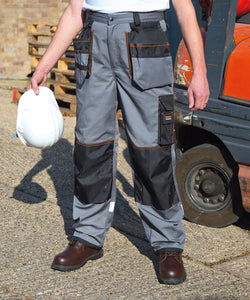 Work-Guard x-over holster trousers | grey/black