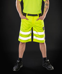 Safety cargo shorts | orange