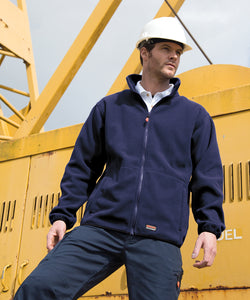 Work-Guard heavy-duty microfleece | black