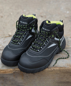 Work-Guard Blackwatch safety boot | black/silver
