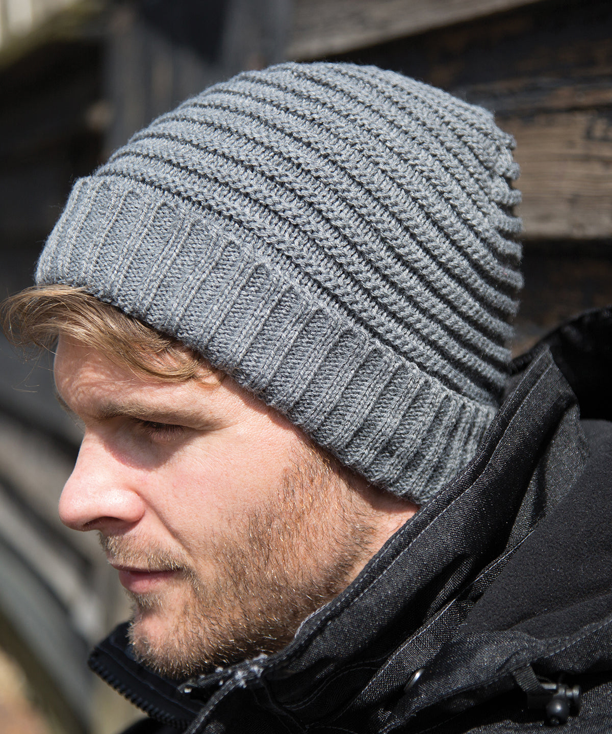 Braided hat | cool grey