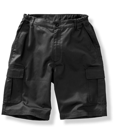 Recycled work-guard utility shorts | black