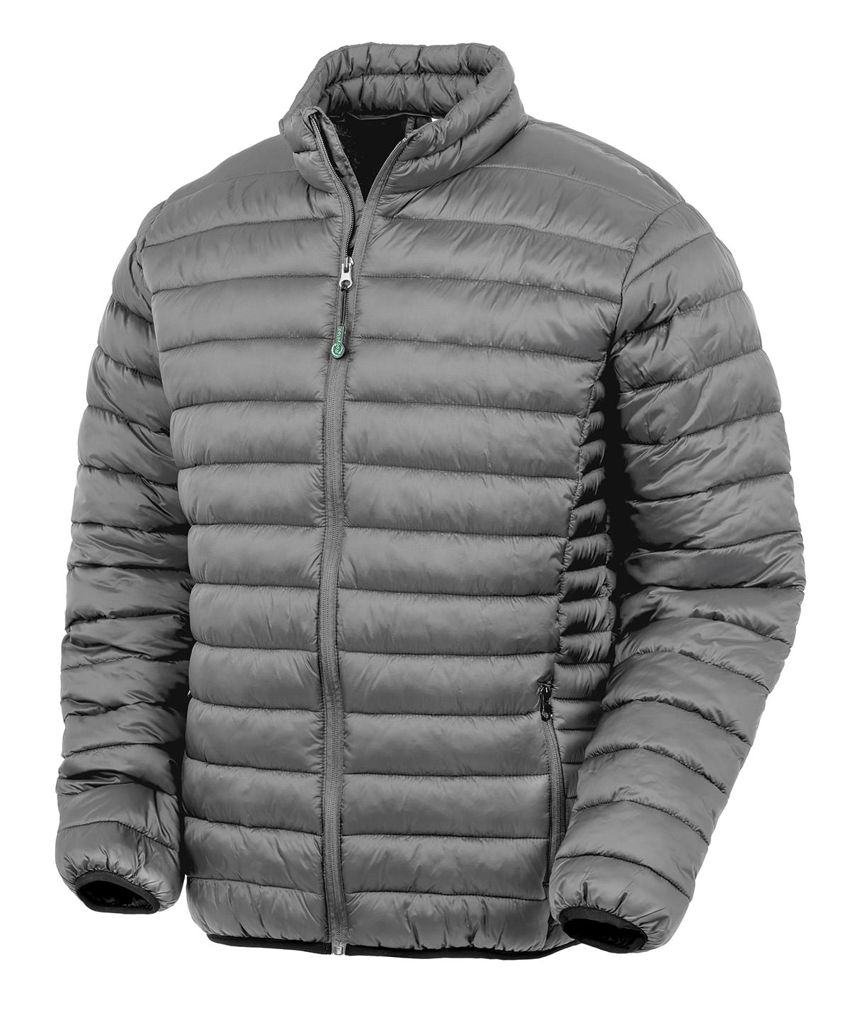 Recycled padded jacket | frost grey