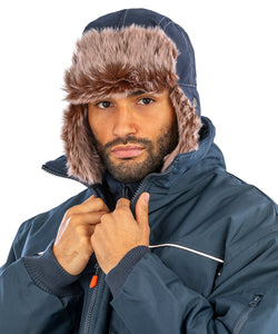 Classic sherpa hat | jet black