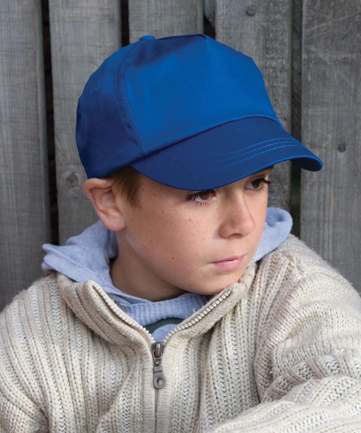 Junior cotton cap | black
