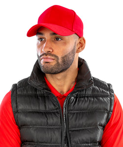 Pro-style heavy cotton cap | black