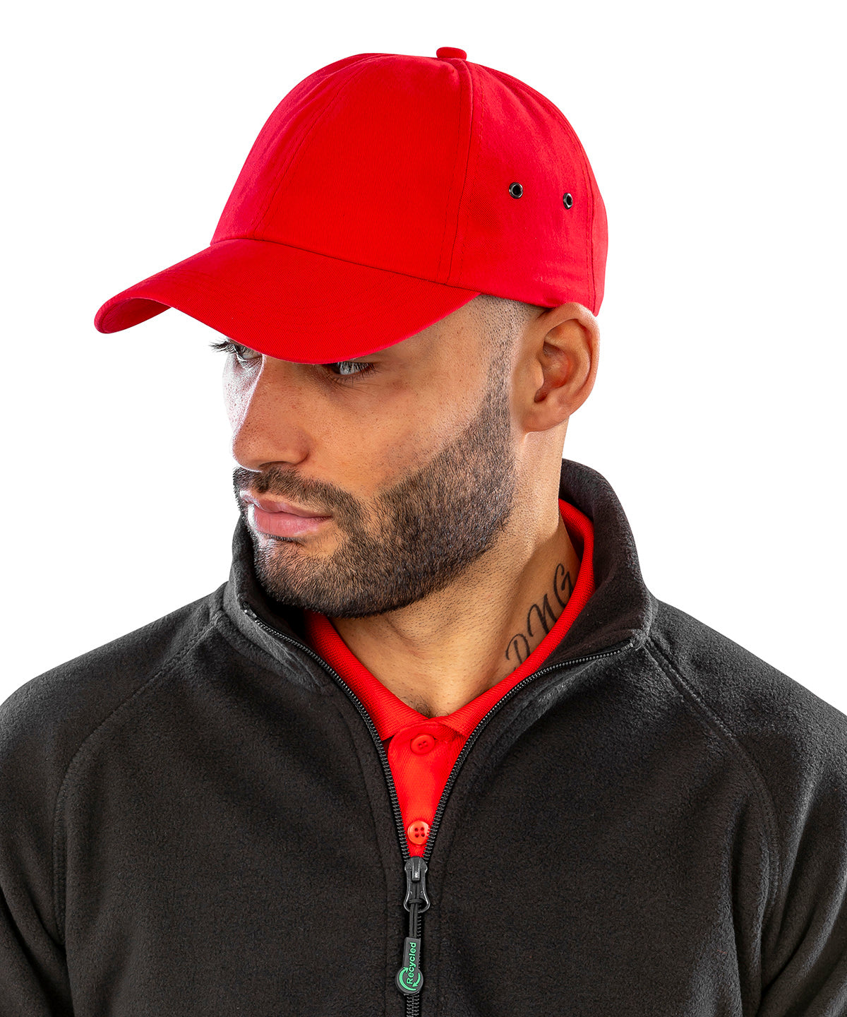 Plush cap | black