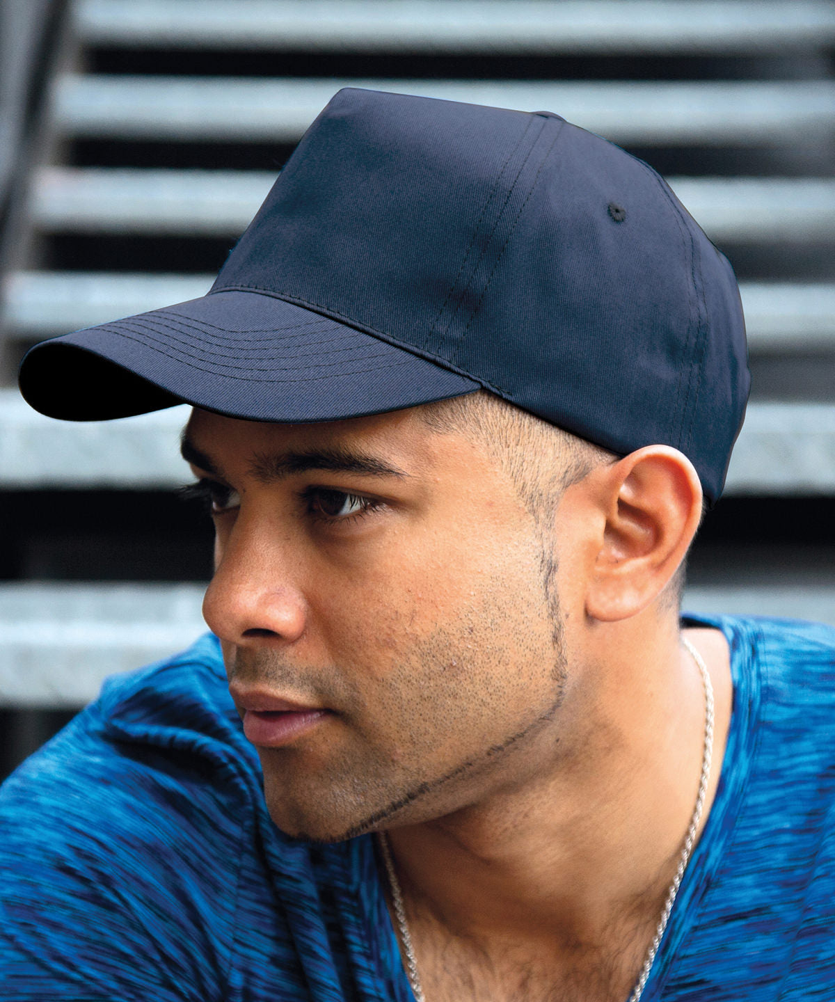 Houston 5-panel printers cap | white