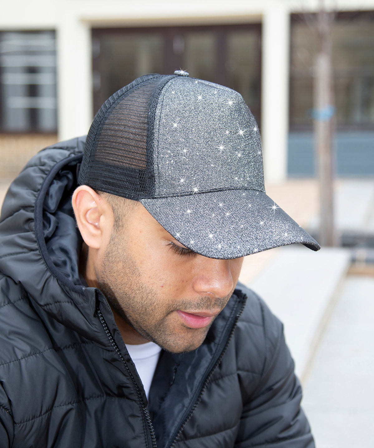 Core New York sparkle cap | black