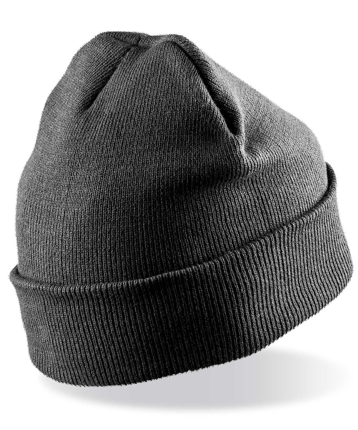Recycled woolly ski hat | black