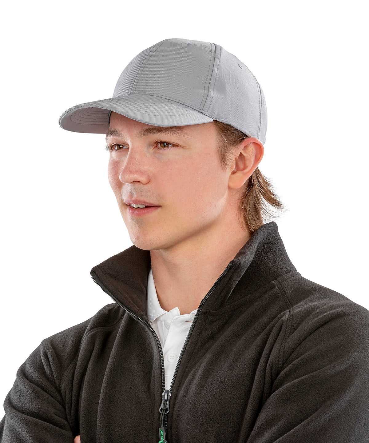 Core recycled low-profile cap | black