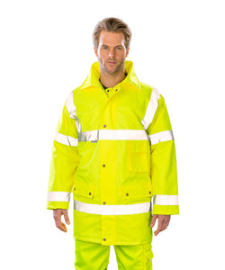 Safety jacket | fluorescent yellow