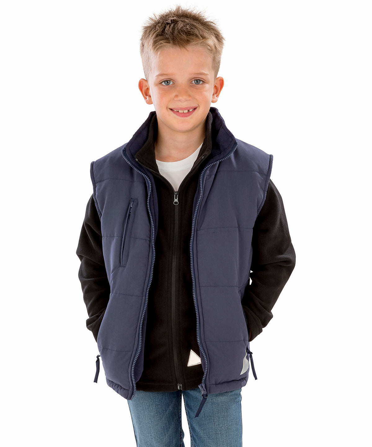 Junior ultra padded bodywarmer | red