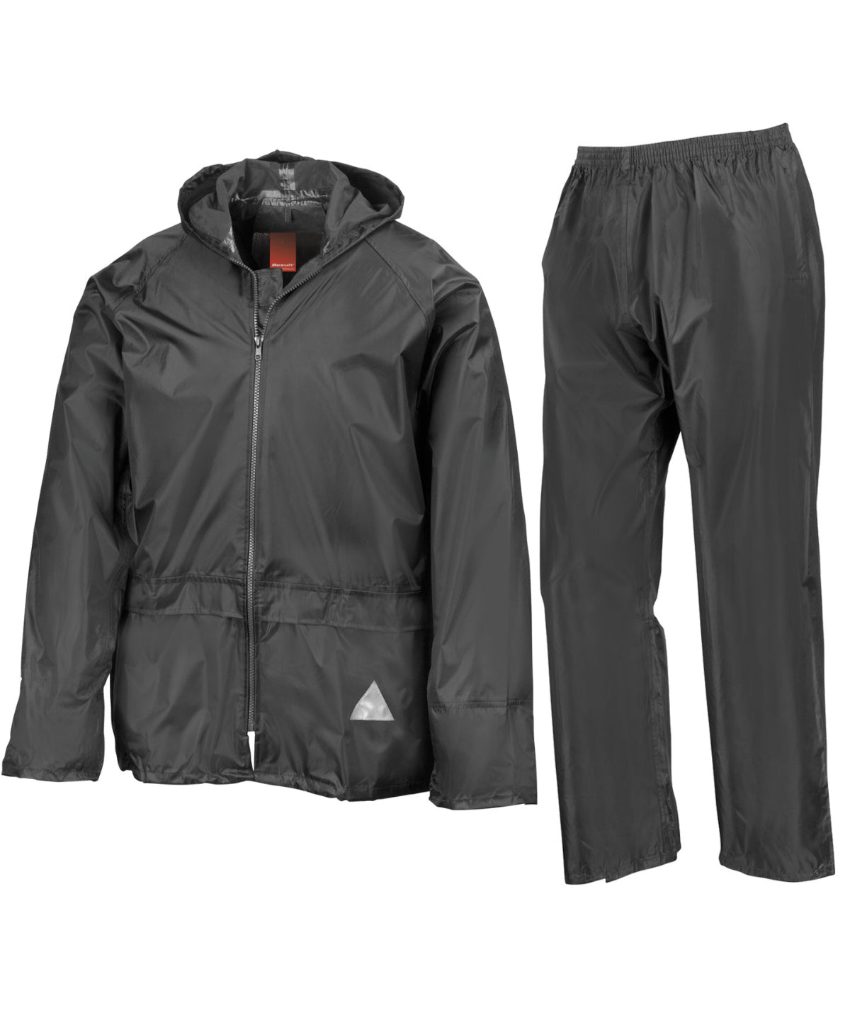 Waterproof jacket and trouser set | black