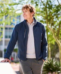 Omicron III waterproof fleece | black