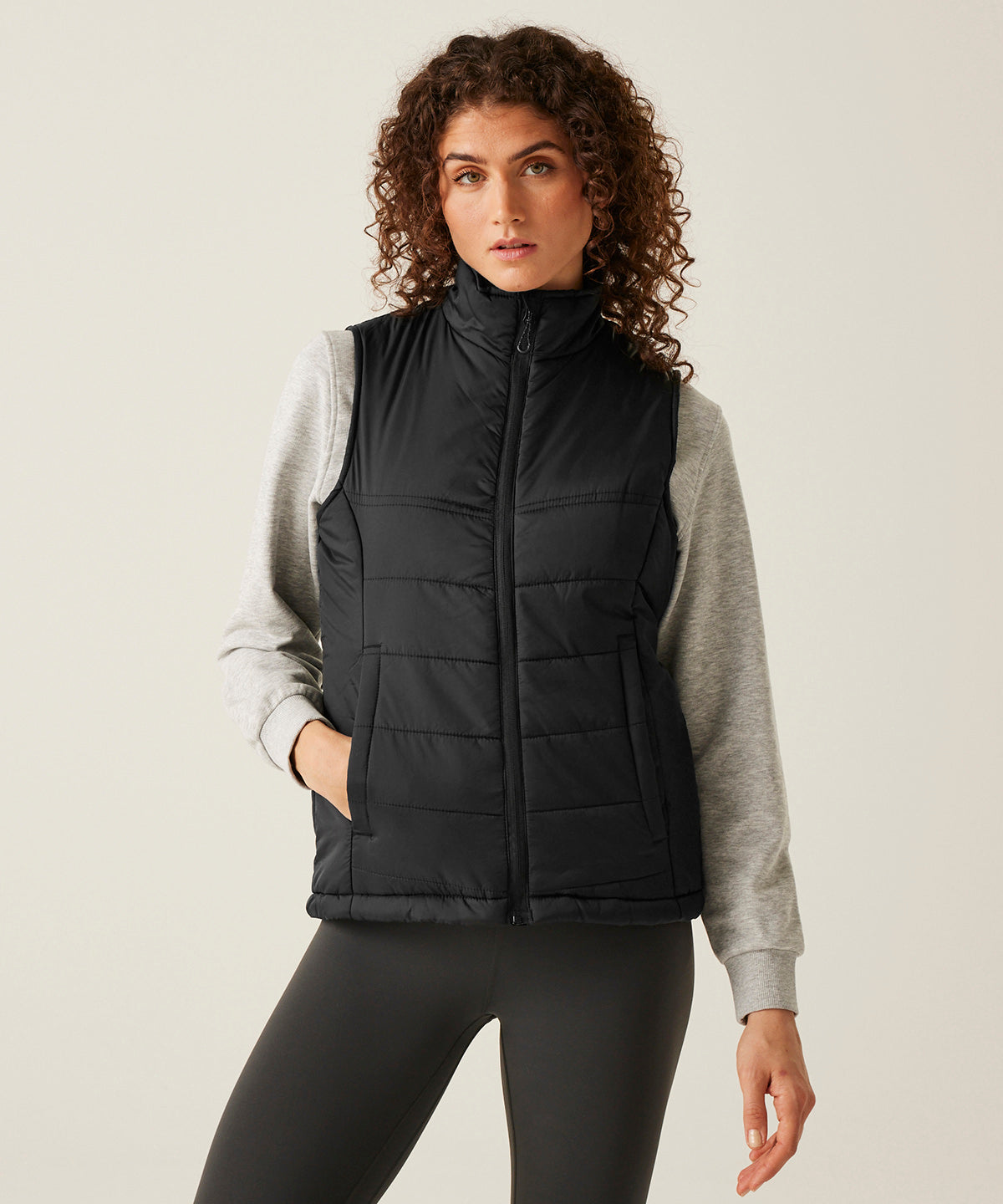 Womens Stage II insulated bodywarmer | black