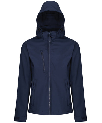 Venturer 3-layer hooded softshell jacket | navy