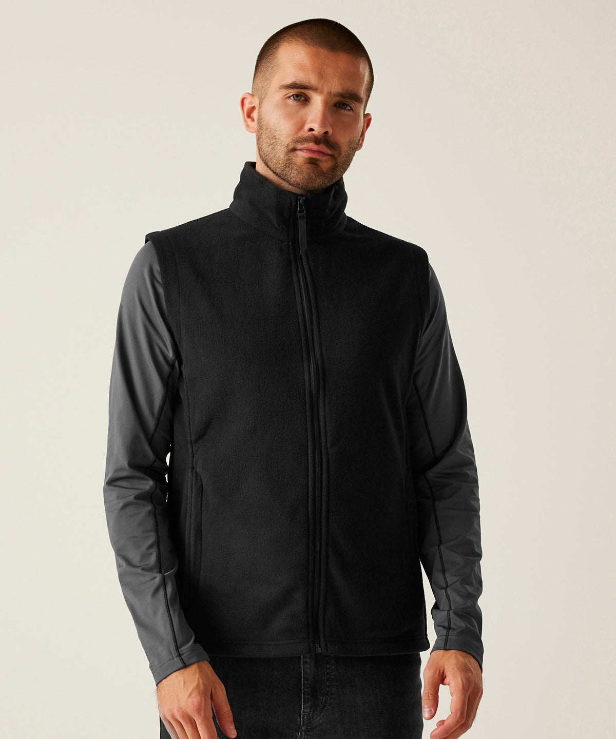 Microfleece bodywarmer | black