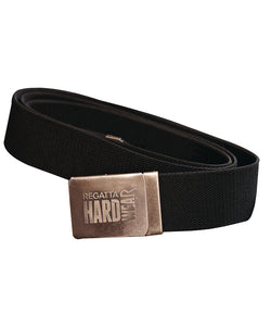 Premium workwear belt with stretch | black