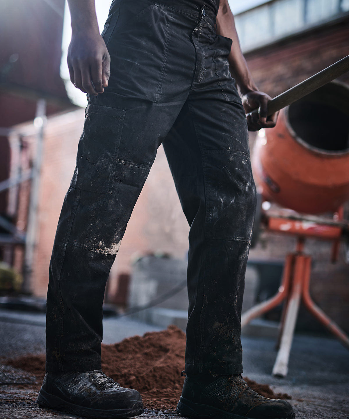 Lined action trousers | black
