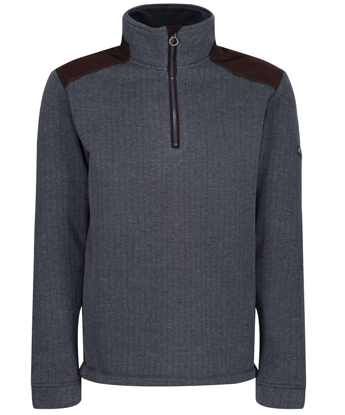 Holbeck half zip fleece | Navy