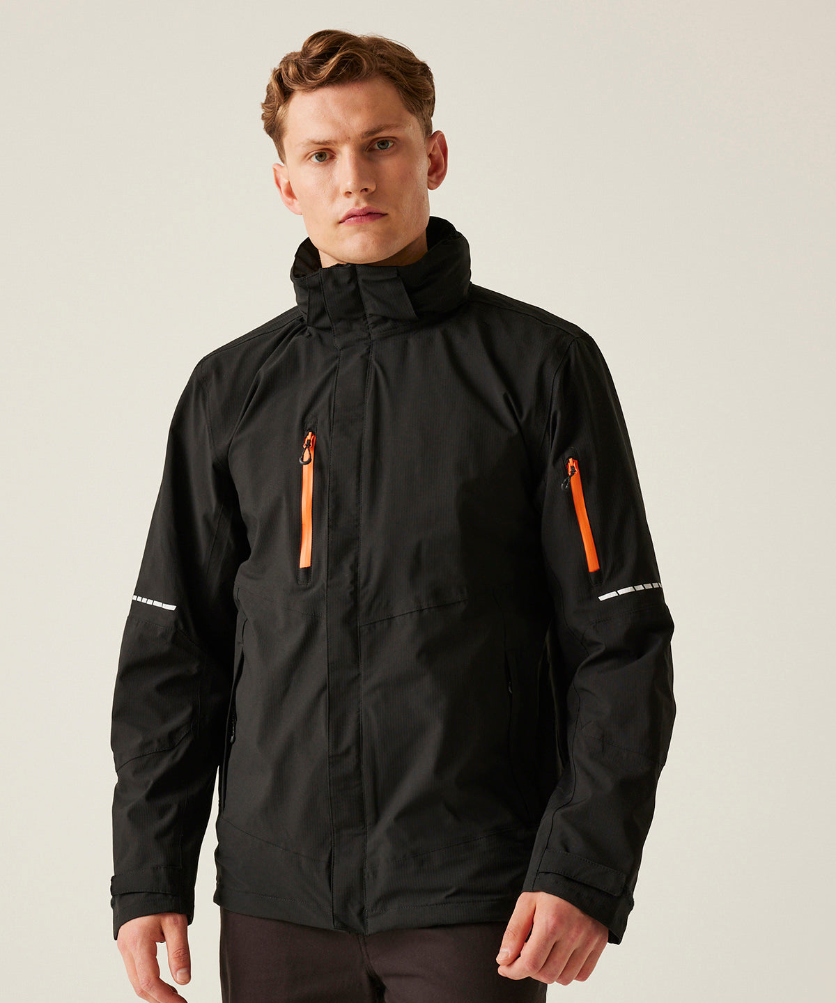 X-Pro Exosphere II shell jacket | black/magma