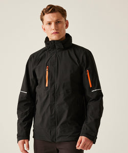 X-Pro Exosphere II shell jacket | black/magma