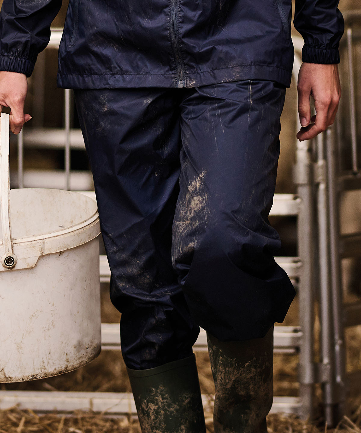 Womens pro packaway overtrousers | navy