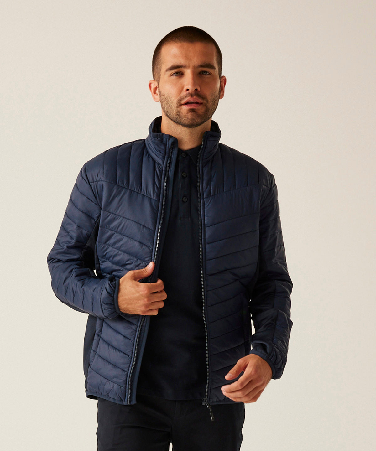 Tourer hybrid jacket | black