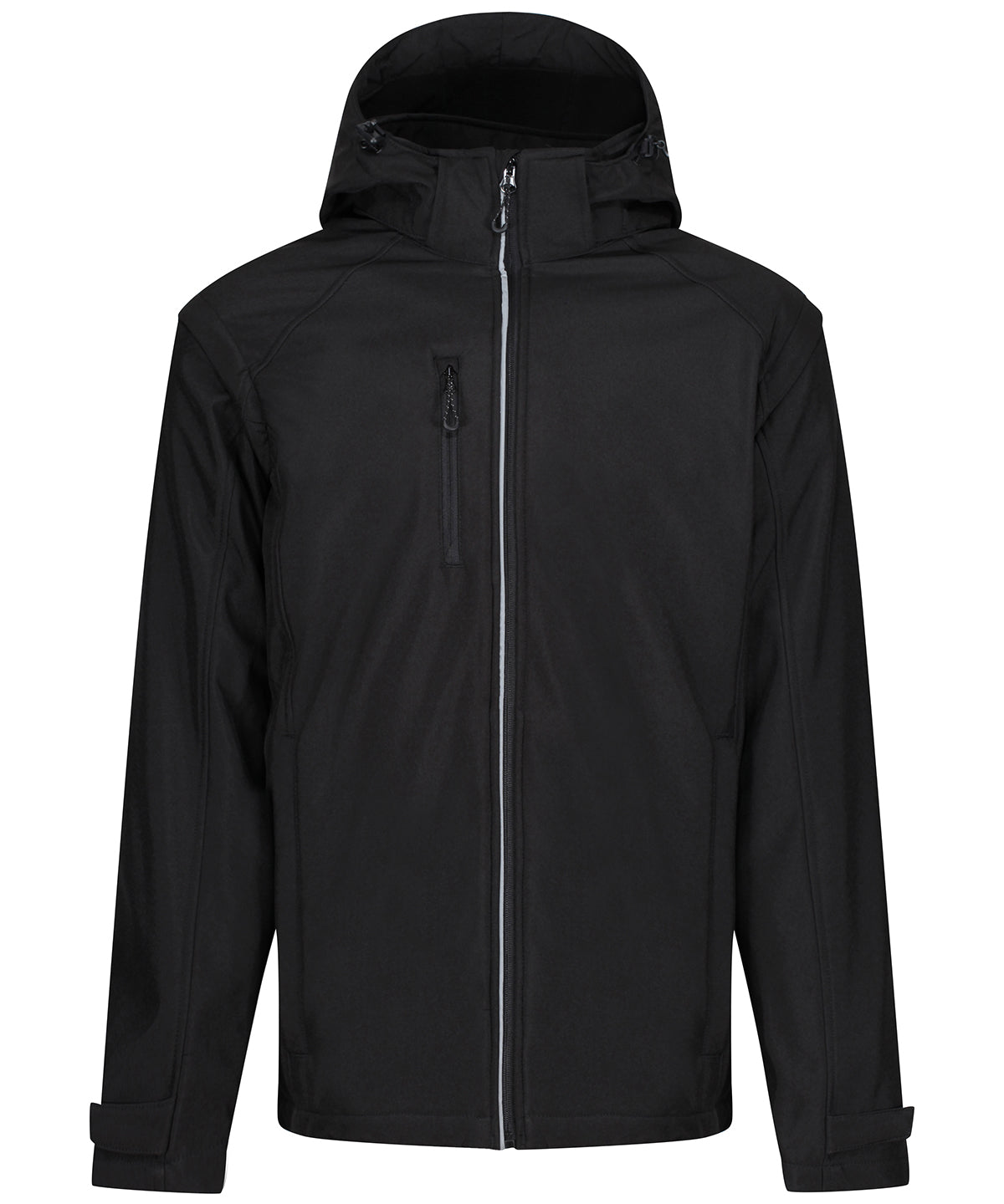 Erasmus 4-in-1 softshell jacket | Black (Black