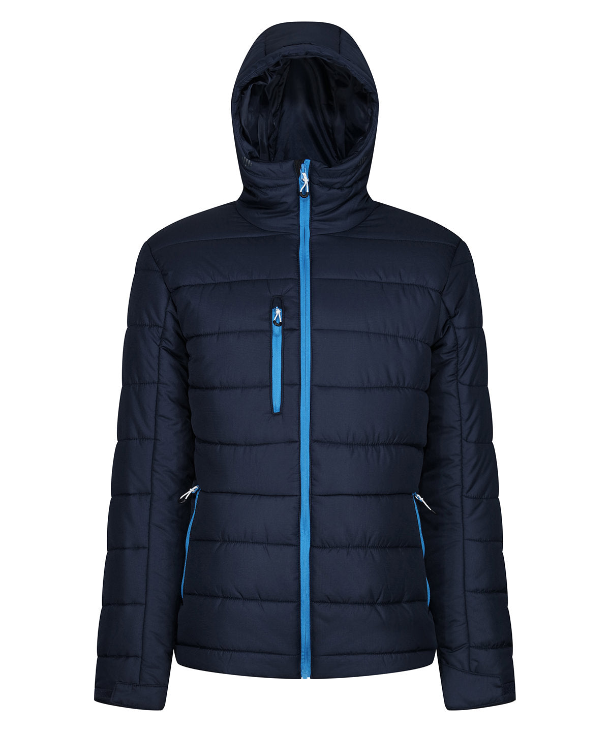 Navigate thermal hooded jacket | navy/french blue