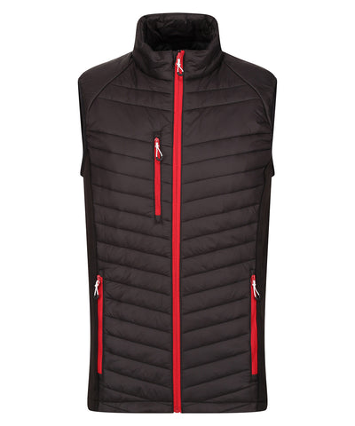 Navigate hybrid bodywarmer | black/classic red