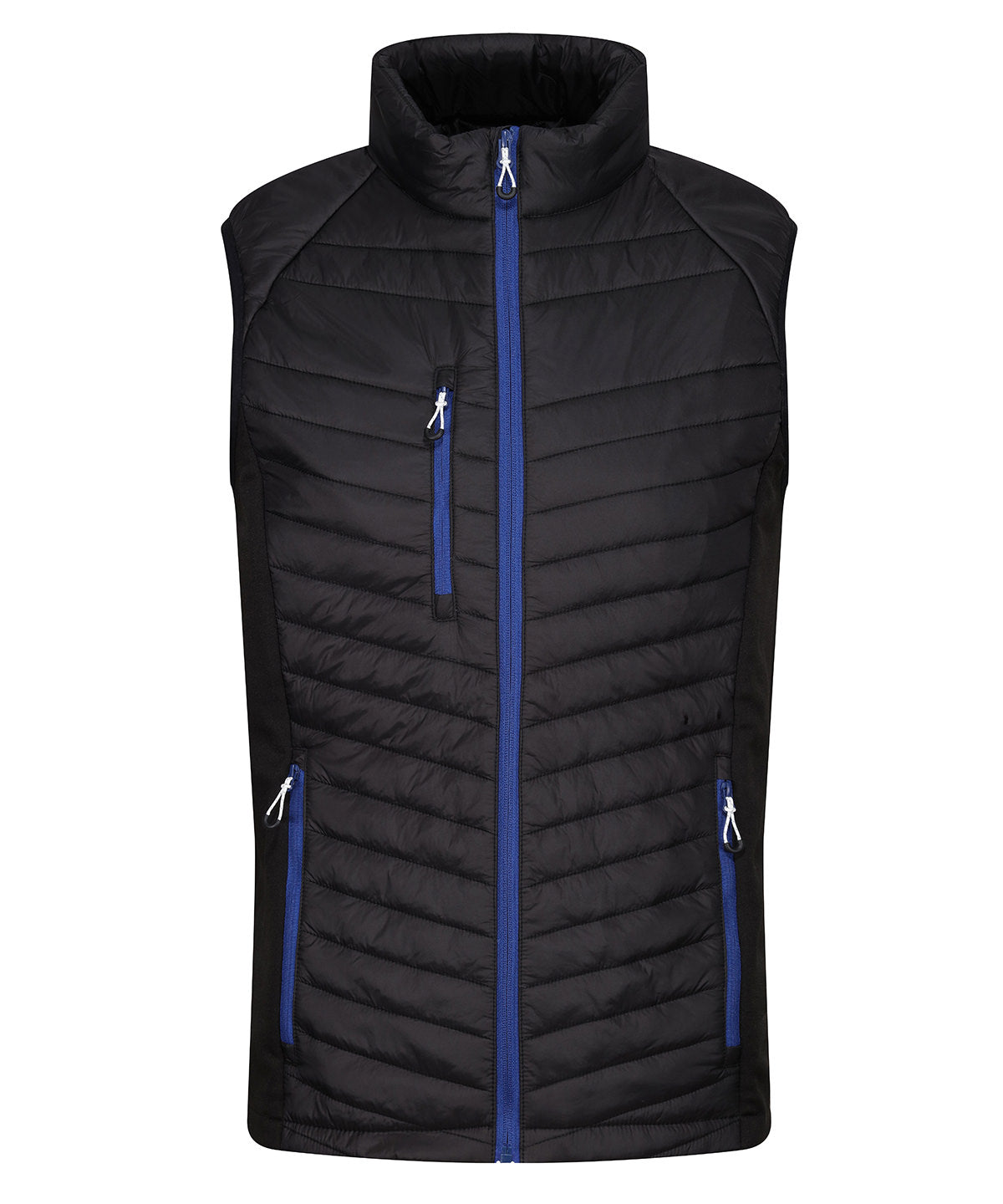 Navigate hybrid bodywarmer | black/new royal