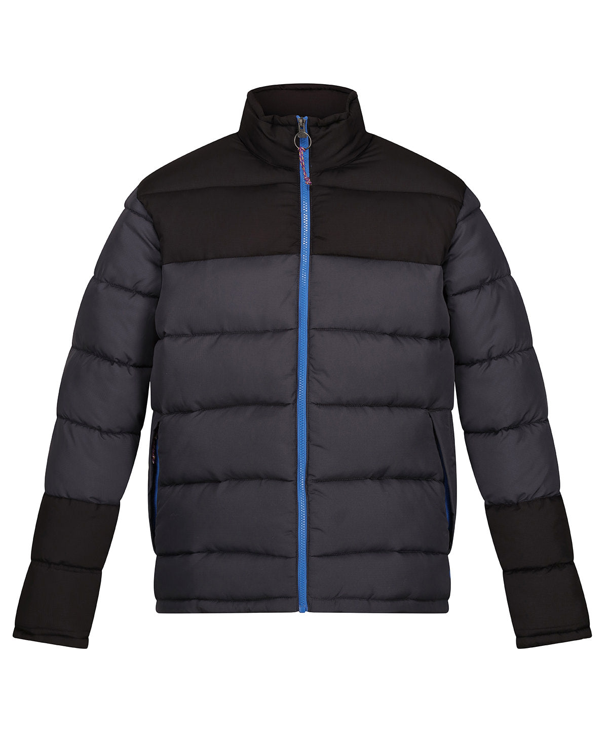 Vintage puffer jacket | seal grey/black