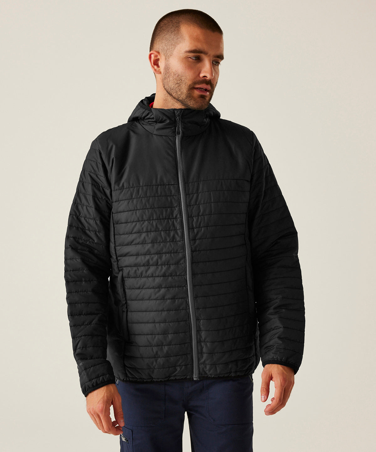 Honestly Made Recycled Thermal Jacket | black