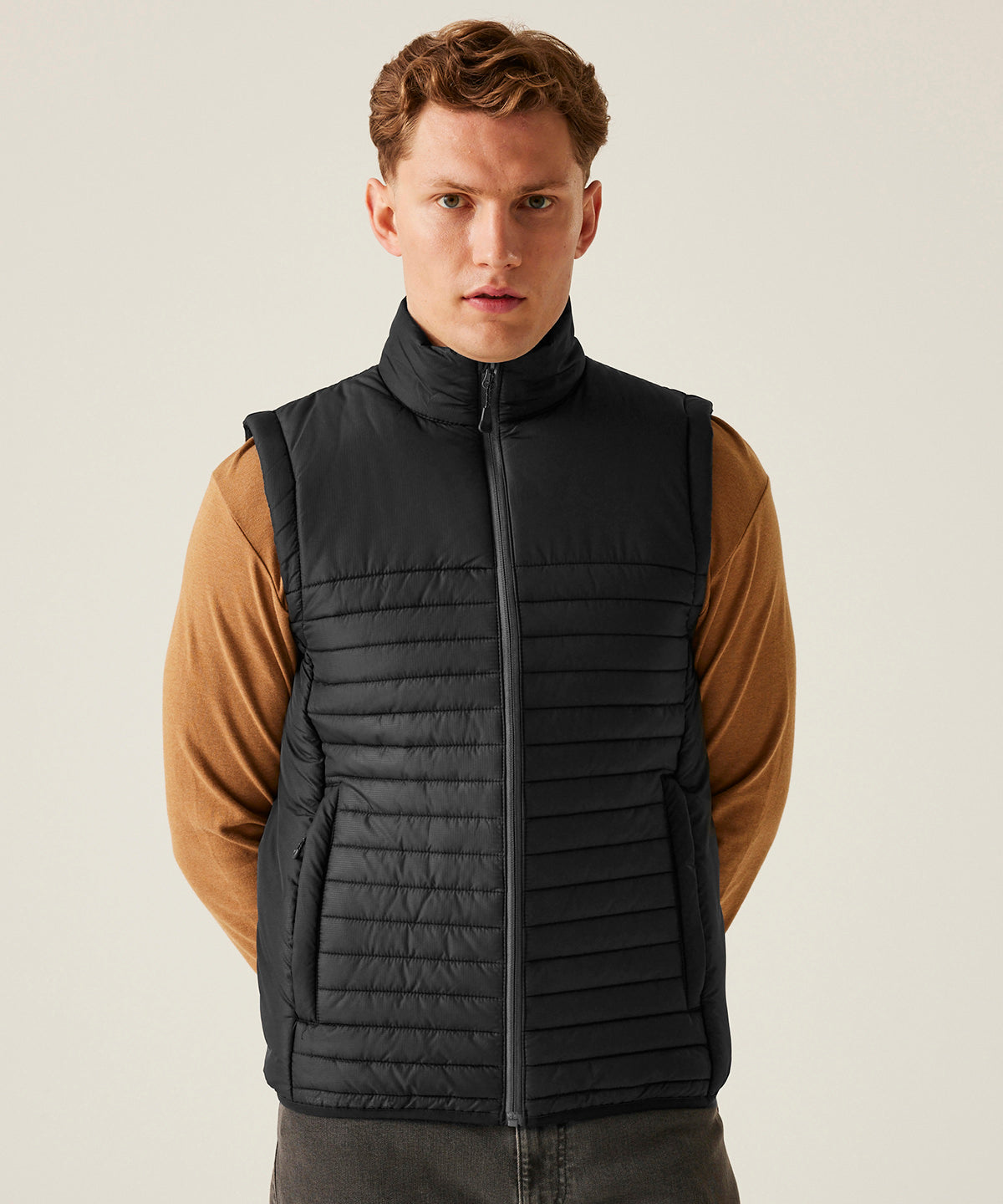 Honestly Made Recycled Thermal Bodywarmer | black
