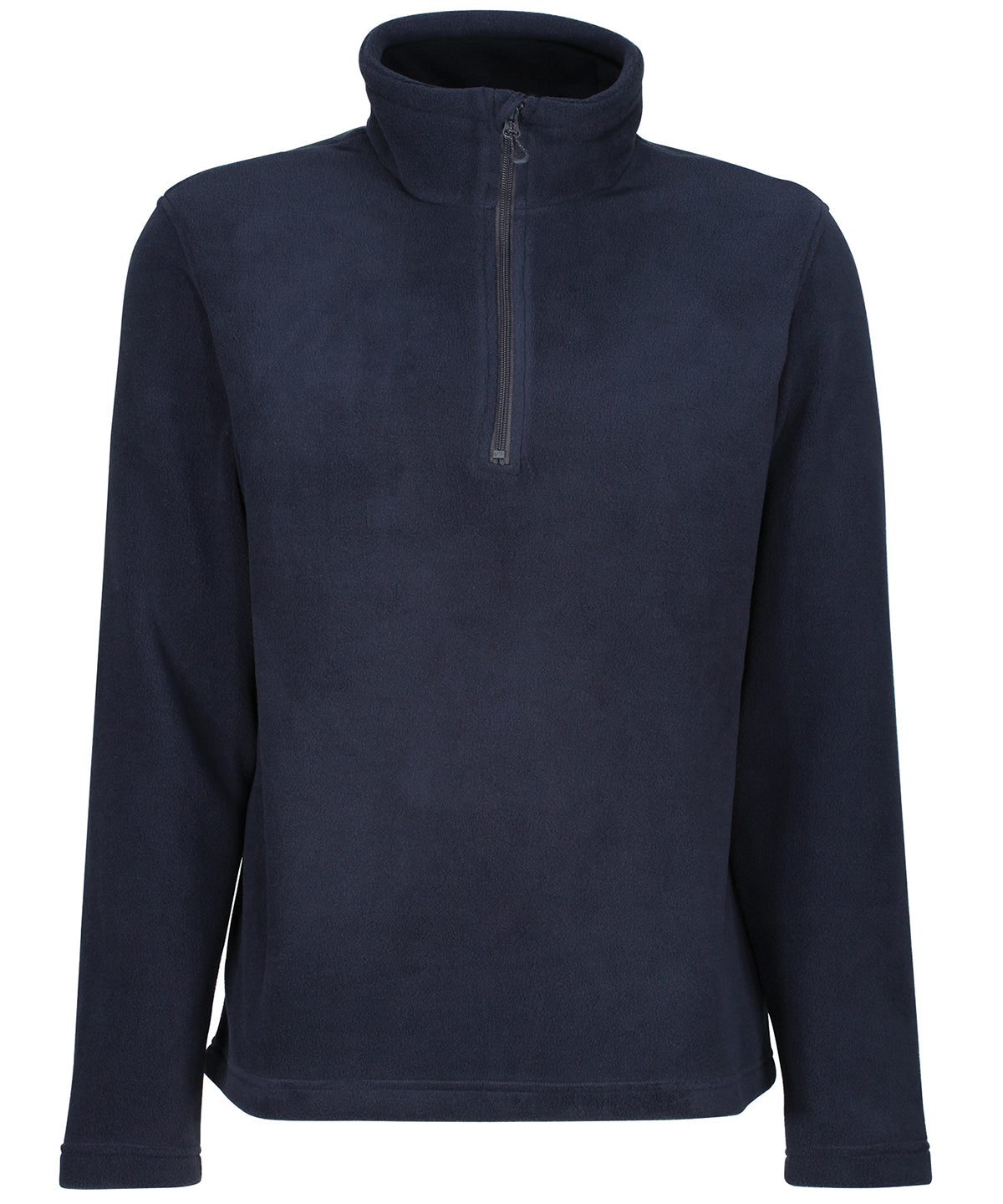Honestly made recycled half zip fleece | navy